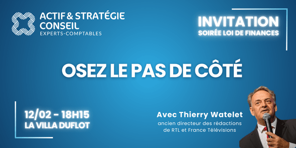soirée loi de finances 2026 avec Thierry Watelet 