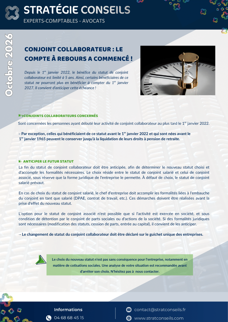 conjoint collaborateur